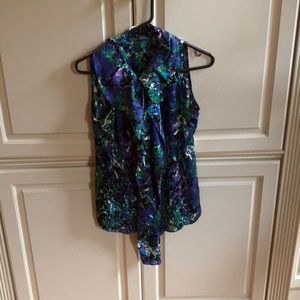 ETCETERA Silk Blouse Size 6